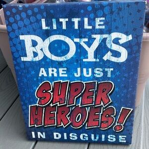 Boys Room Wall Hanging